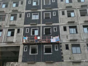 快來看呀！這整整齊齊的板材是什么？河南朝欽節(jié)能廠家生產(chǎn)A級防火保溫材料石墨改性水泥基保溫板